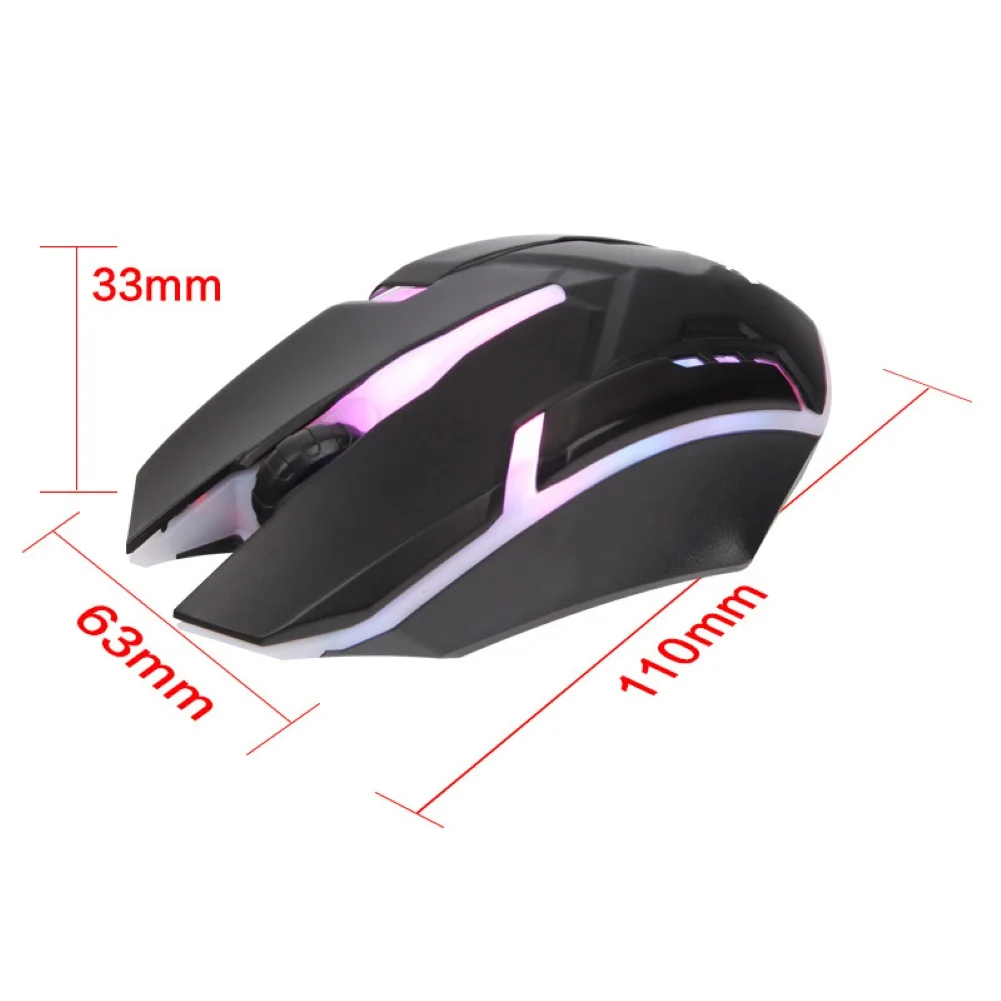 Ergonomic Wired Gaming Mouse 3Keys 1200DPI LED USB Computer Gamer Mice X7 Silent Mause With Backlight For PC Laptop мышь | Компьютеры