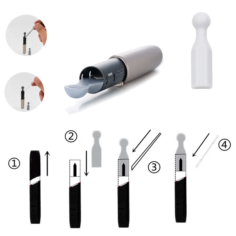 Набор инструментов для чистки электронной сигареты 3 в 1 защита лезвия