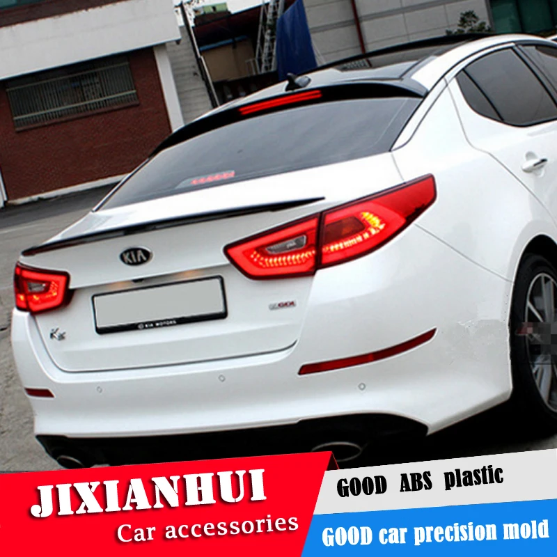 Спойлер для Kia Optima 2014 2015 спойлер YCDK из АБС пластика автомобиля заднее крыло