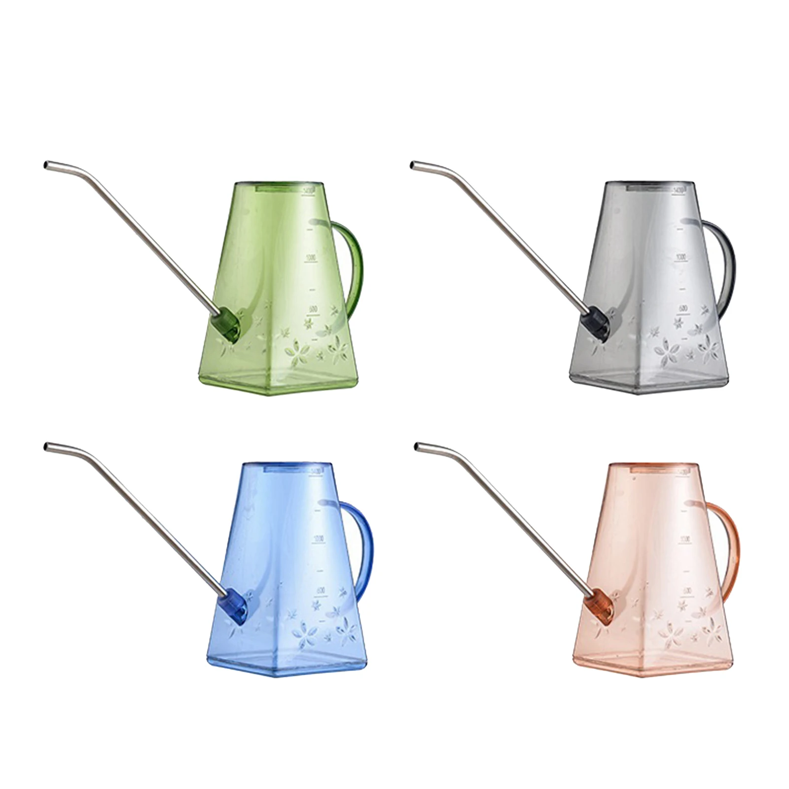 

1400ml Plastic Watering Can Houseplants Bonsai Planting Garden Kettle Jar