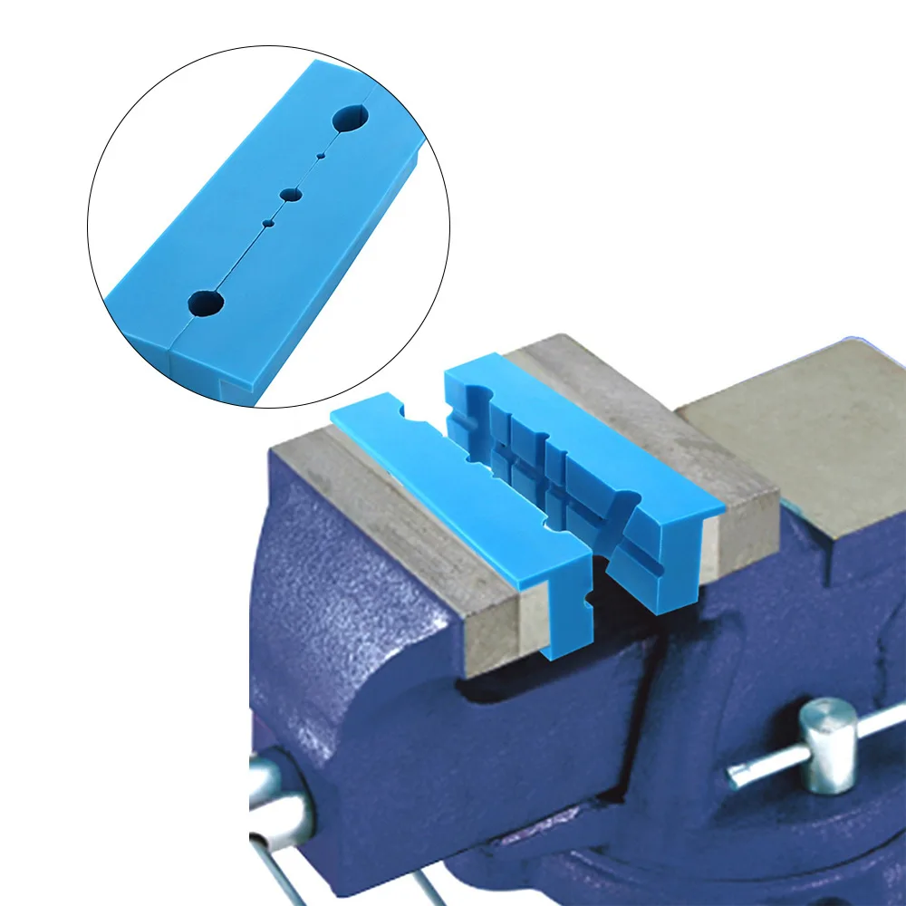 Универсальные алюминиевые тиски мягкие магнитные резиновые протекторы для