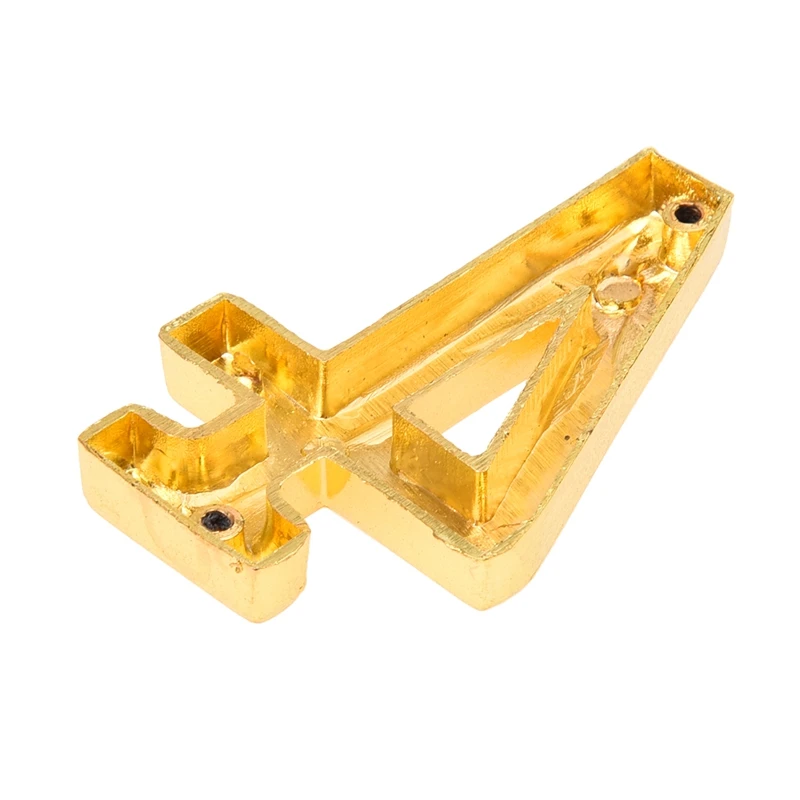 2 шт. домашний практичный золотой дом дверной Адрес отеля табличка номер с