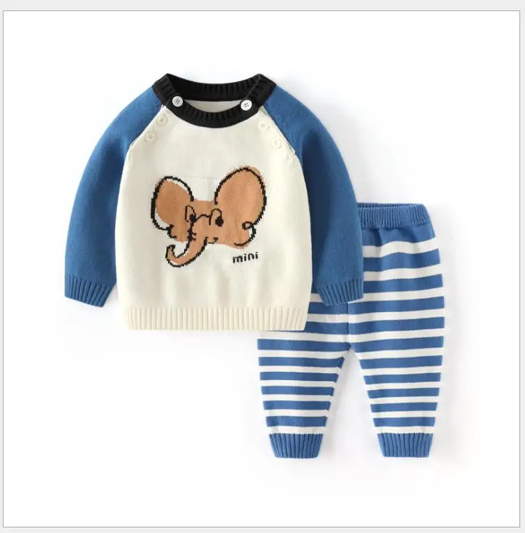 

spring and autumn sweater suit, newborn cardigan jacket, baby knitwear 9