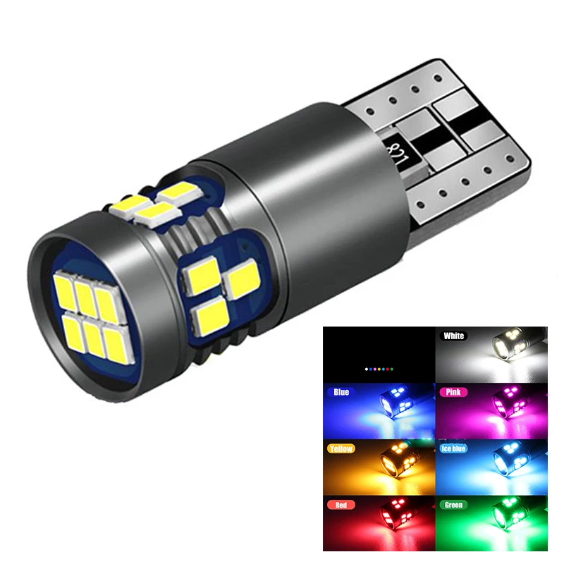 

1 шт., автомобисветильник Светодиодная лампа T10 W5w 194 18 Smd 2016, 12 В