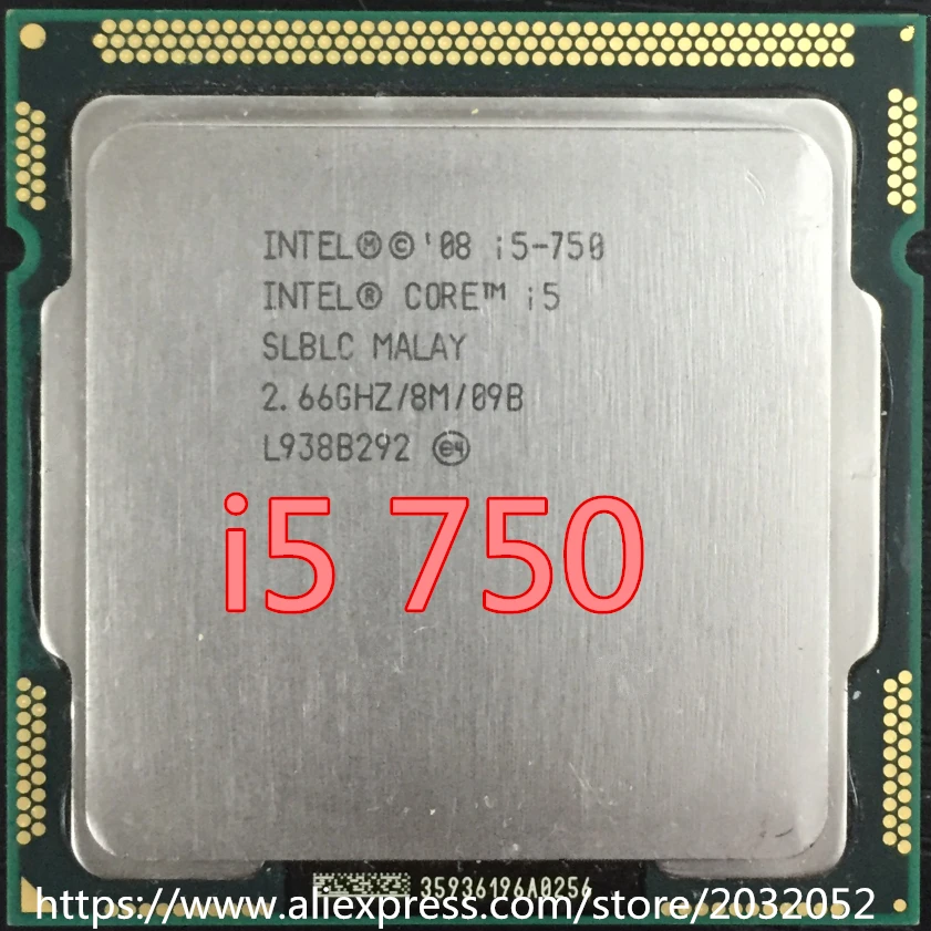 Original Intel Core i5 750 Processor (2.66GHz /8MB Cache/ LGA1156) Desktop I5-750 CPU | Компьютеры и офис
