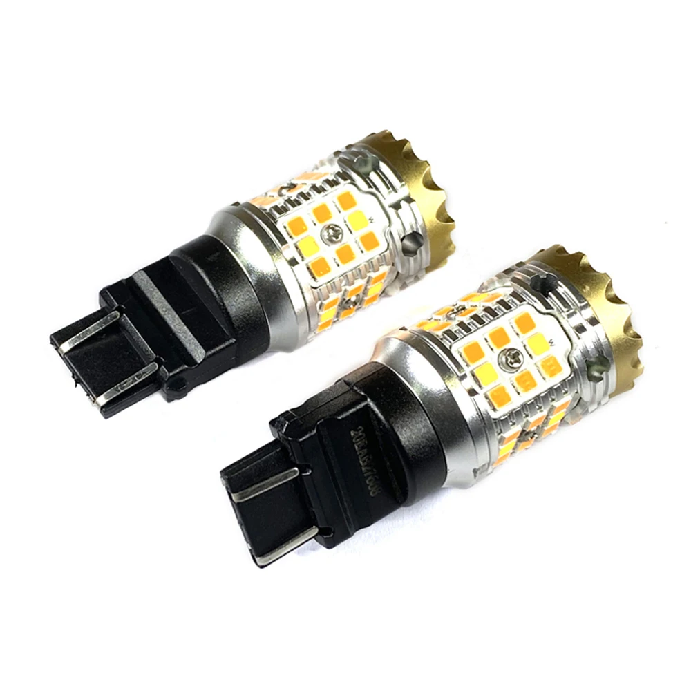 Двухцветсветильник Тель поворота CANBUS анти-гипер-вспышка 3157 3057 4157 с 3030