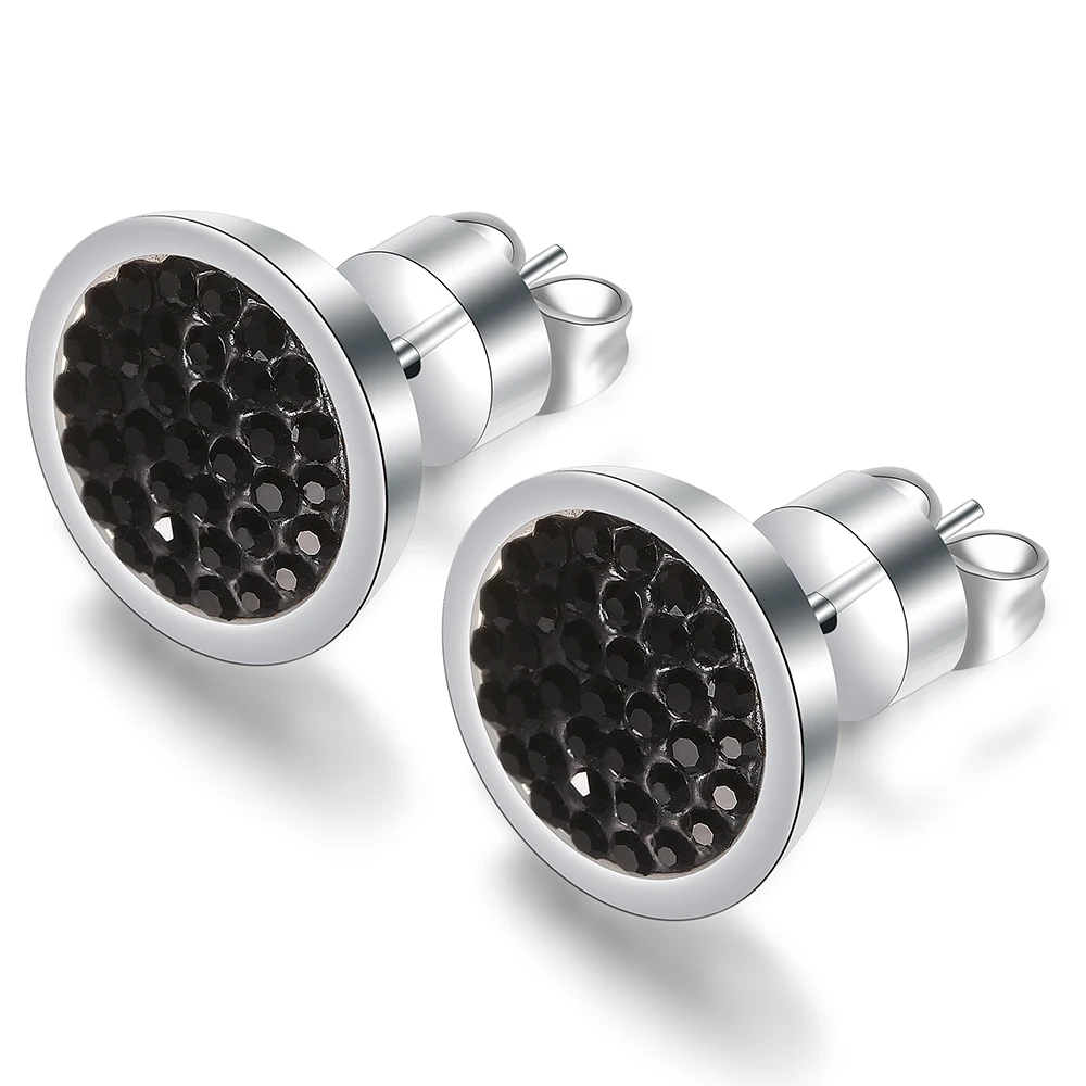 Женские серьги-гвоздики с фианитами серьги камнями | Украшения и аксессуары