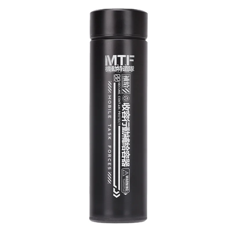 SCP Special Containment Procedures Foundation Stainless Steel Vacuum Thermos Cup Water Bottle Students Fashion Birthday Gifts |