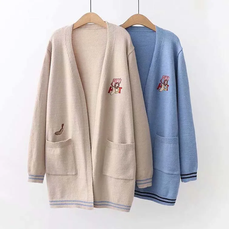 Женский Кардиган кашемировый вязаный кардиган однотонный детский крючком