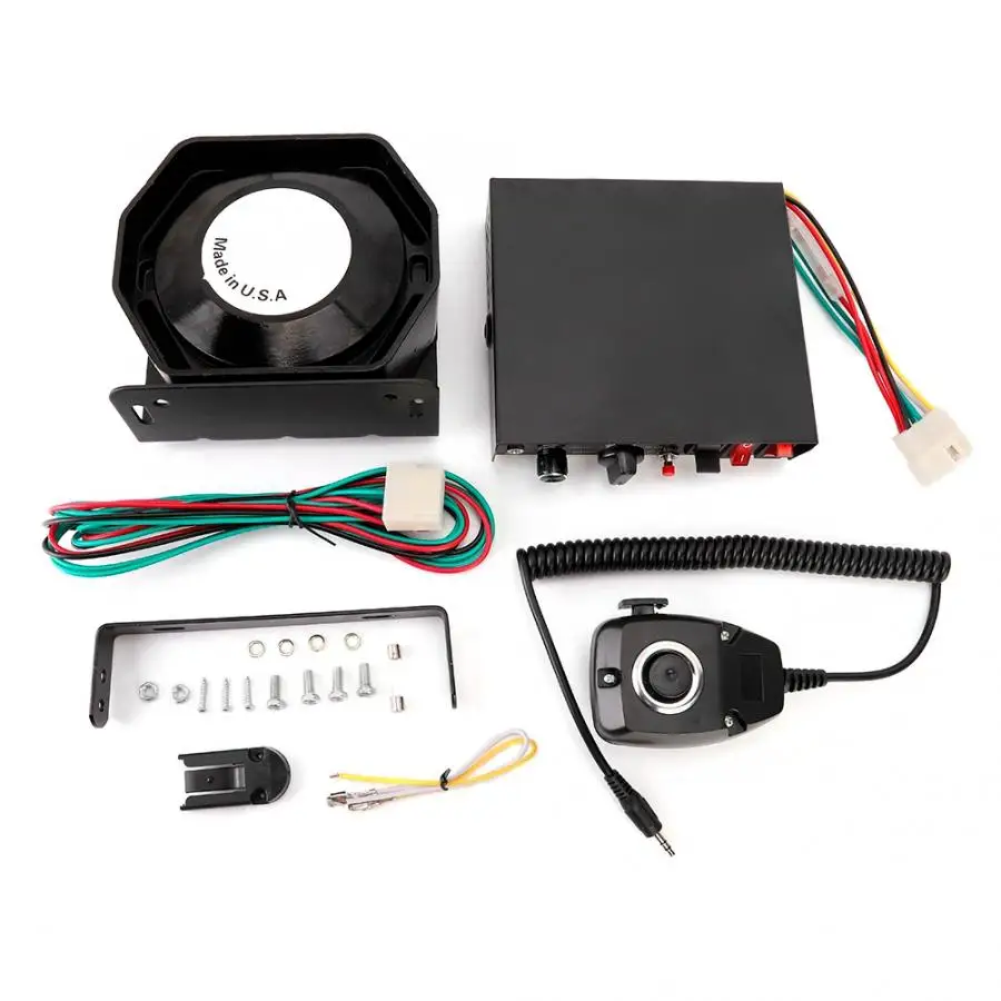 Громкий сигнал предупреждающий для полицейской пожарной сирены динамик PA