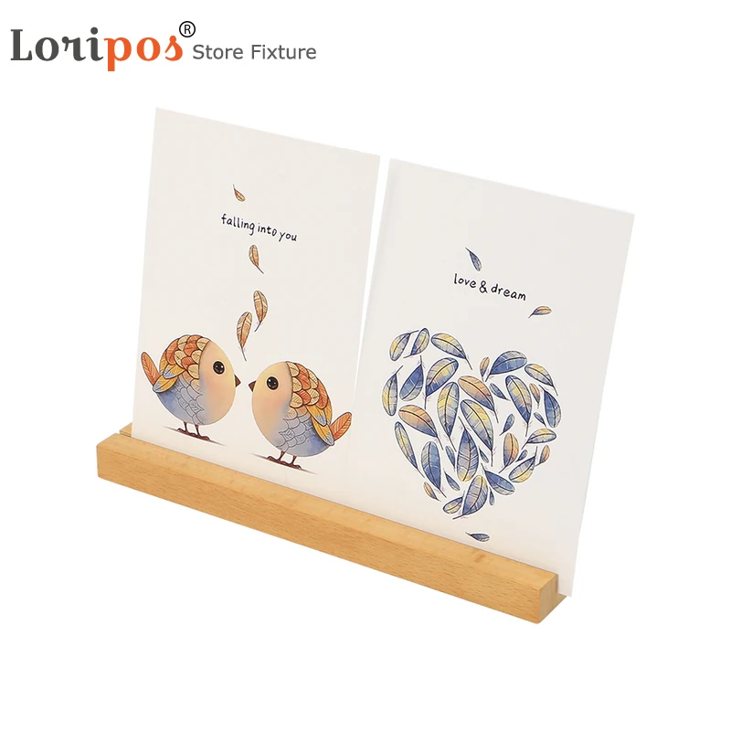 Деревянный держатель подставка для банкнот календаря|Держатели карт и записок| |