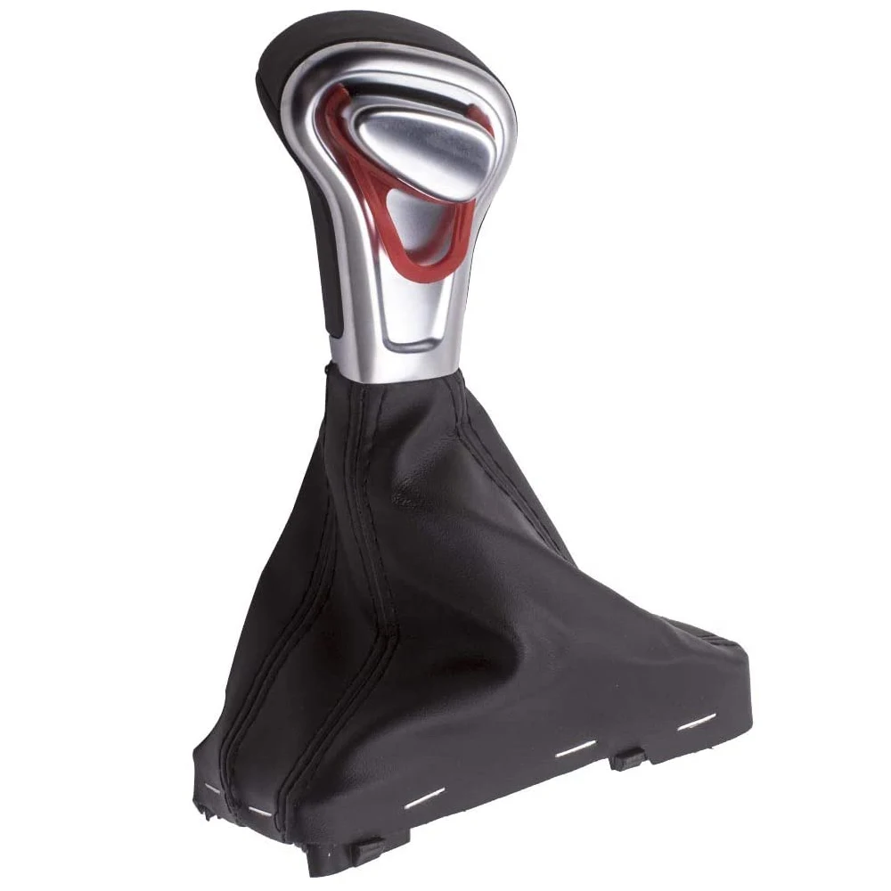 

Автоматическая рукоятка рычага переключения передач для Audi A6 C6 A3 A4 B8 A5 Q5 Q7 из искусственной кожи ручка автомобиля Шестерни переключения пер...