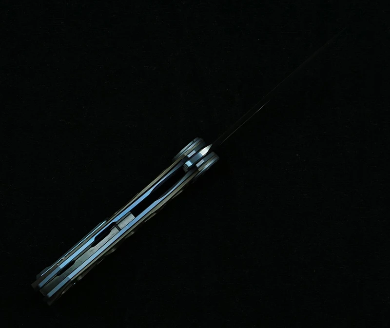 Складной нож VENOM Harpoon KEVIN JOHN шарикоподшипник флиппер-нож M390 титановое углеродное