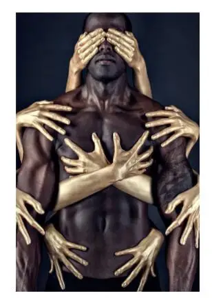 Африка холст живописи картины плакаты и печати Черная женщина на декор для дома гостиная о живописи стен.