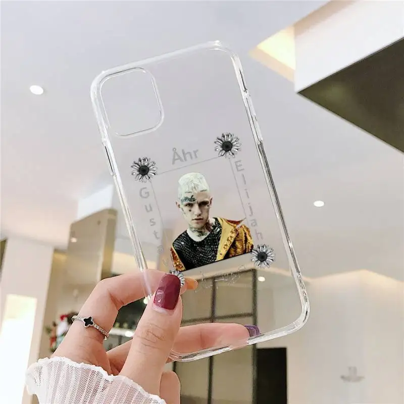 

Lil Peep Phone Case Transparent soft For iphone 5 5s 5c se 6 6s 7 8 11 12 plus mini x xs xr pro max