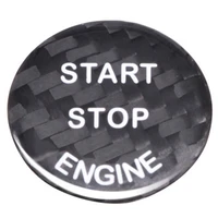 carbon fiber sticker car engine start stop button decor cover for bmw e90 e46 e39 e36 e60 f30 f10 e87 e53 e70 g30 x5 5 series st