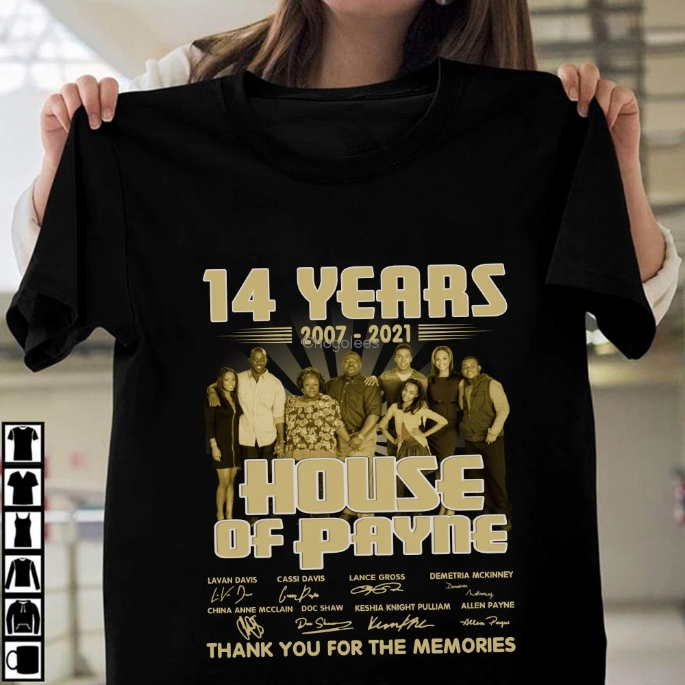 Футболка с надписью House Of Payne Тайлер Перри дом пэйне все размеры 14 лет 2007