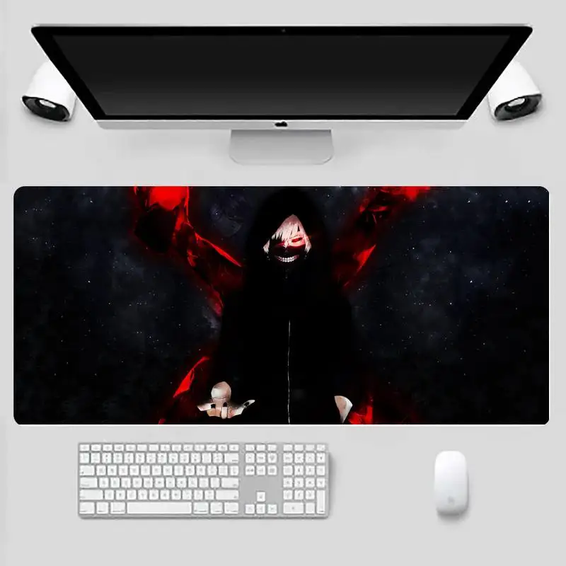 

Tokyo Ghoul Gaming Player desk laptop Rubber Desk Table Protect Game Office Work Mouse Mat pad X XL Non-slip Laptop Cushion