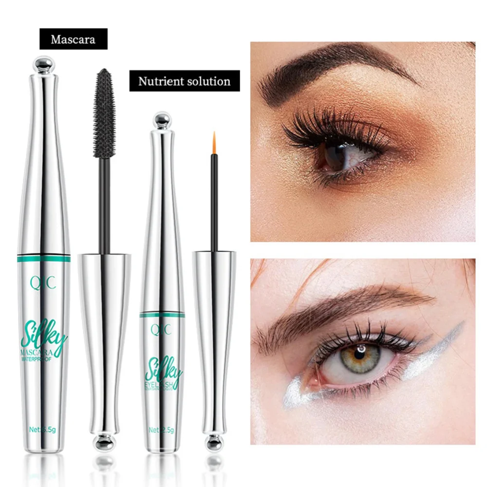 

1 Set Eyelash Serum and Mascara Eyelash Nutrient Solution Lash Accelerator