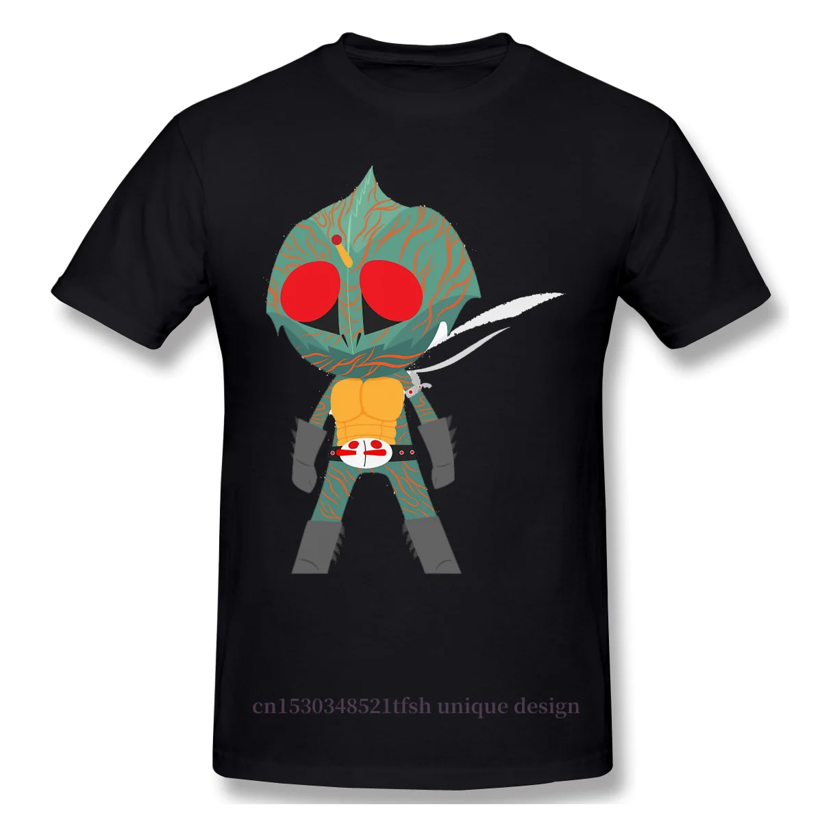 Amazon из хлопка с принтом Детская футболка Camiseta Hombre Manga Маска наездник в маске Серии