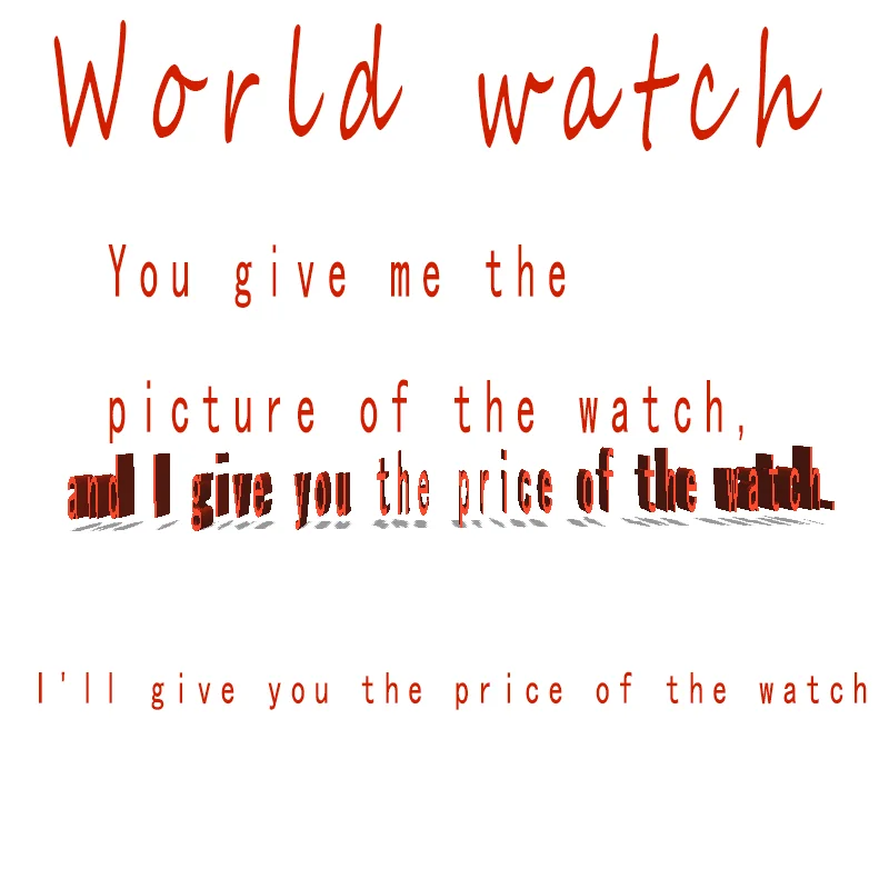 

Watches, men's and women's quartz watches, mechanical watches quotations, honest transactions, fair prices