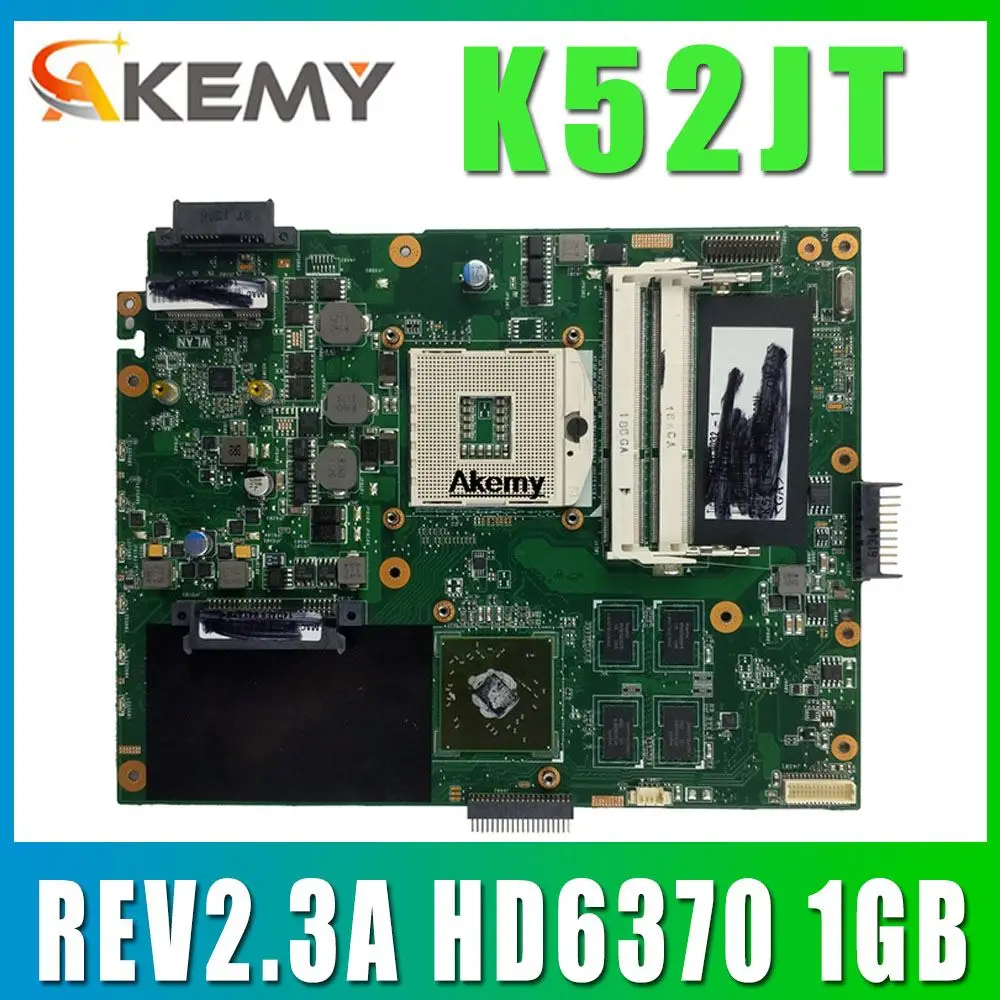 K52JT материнская плата для For Asus K52JU K52J A52J K52JR K52 K52JE X52J ноутбука REV2.3A HD6370 1GB |