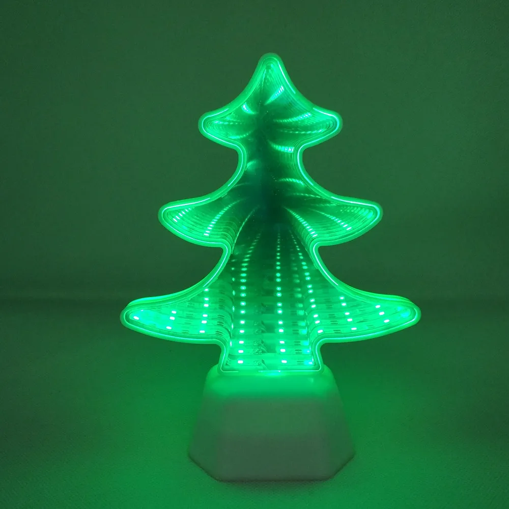 5D DIY алмазная живопись светодиодный светильник Рождественская елка Снеговик Ночник рождественские подарки Домашний декор AA Питание от батареи
