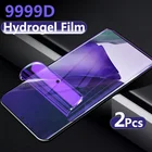 2 шт., Гидрогелевая Защитная пленка для Samsung Galaxy Note9 10 20 S6 S7 S8 S9 S10 S20 S21 Edge FE Plus Lite
