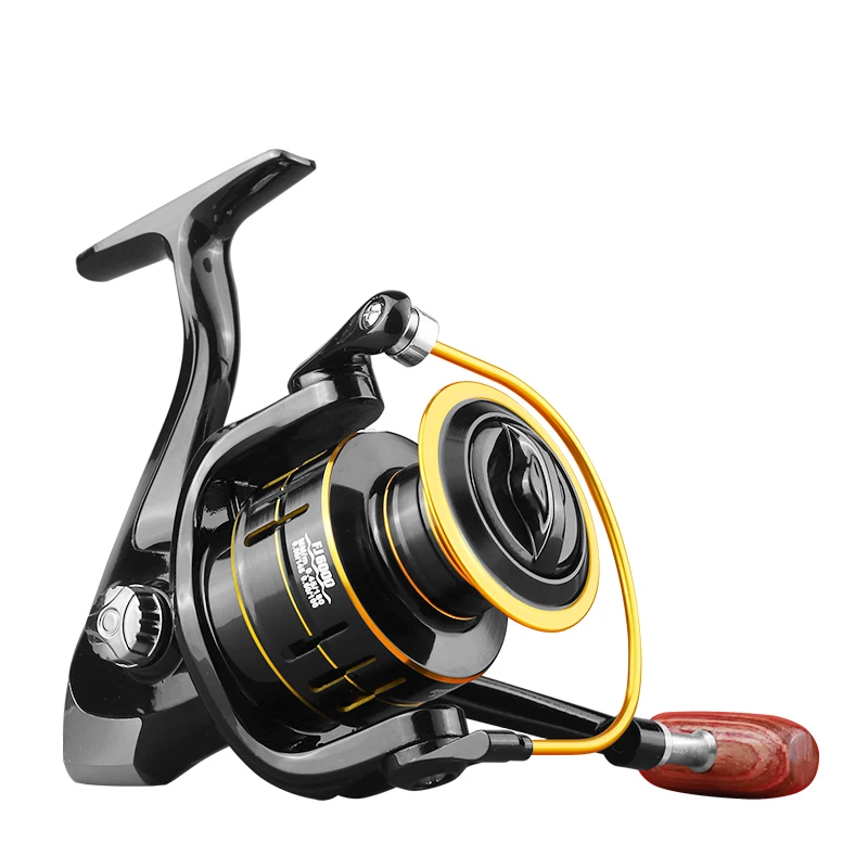 

LINNNHUE NEW Spinning Reel FJ1000-7000 Fishing Reel Metal Spool Grip 5.2:1 Speed Max Drag 8kg Fishing Accessoires Reel Fishing