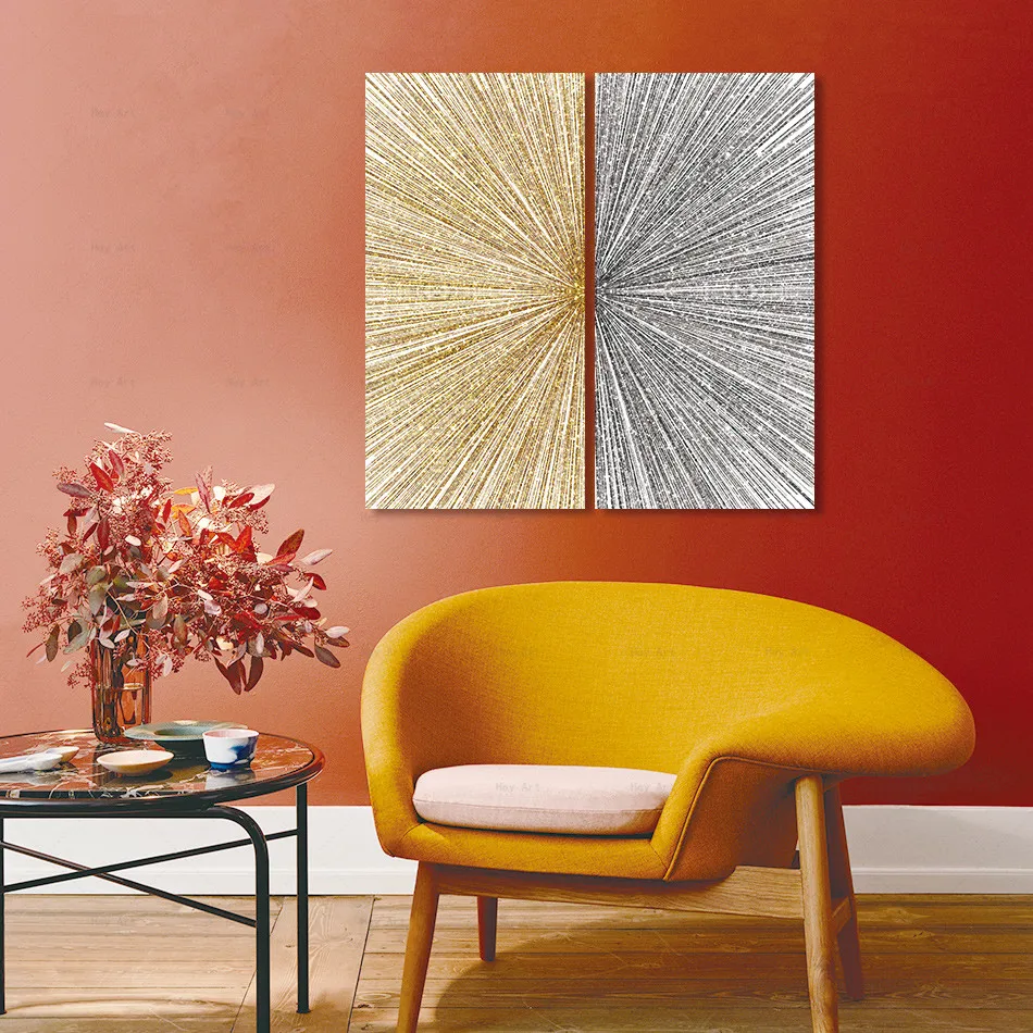 Абстрактные плакаты с черными на белых 2 панелями постеры геометрическими