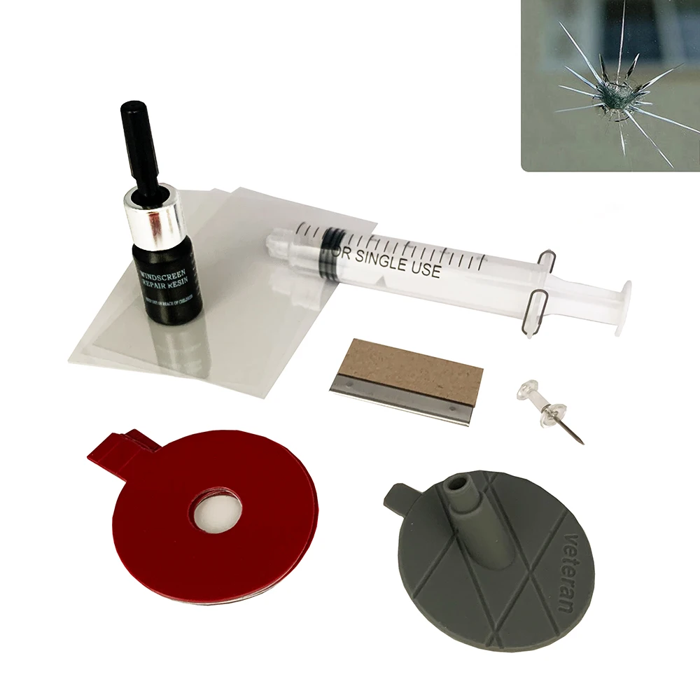 

Car Windscreen Repair Kit Glass Windshield Restore Repairing Tools Set DIY Car Auto Kit Glass for Car Window Chip Crack