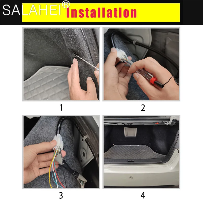 Автомобильная светодиодная Предупреждение та сигнальная лампа заднего хода 12 В 1