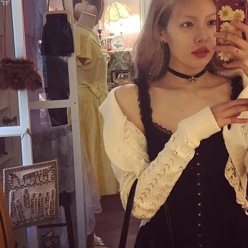 Kpop 4Minute Kim Hyun A same летнее модное черное сексуальное тонкое кружевное платье женское корейское уличная платье на бретельках женская одежда