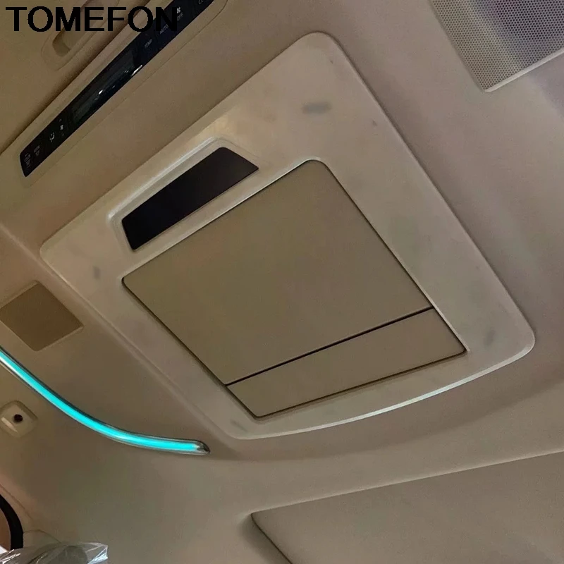 TOMEFON для Toyota Alphard Vellfire 2016 2017 2018 задний Дисплей рамка экрана Крышка отделка
