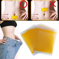 10pcs popfeel weight loss waist slimming fat burn adhesive sheet navel patch burning fat patch health care