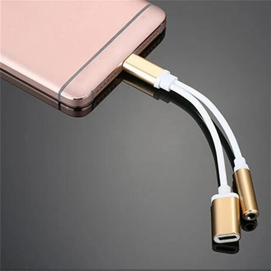 Usb type-C до 3 5 мм разъем AUX для наушников аудио сплиттер конвертер Кабель-адаптер