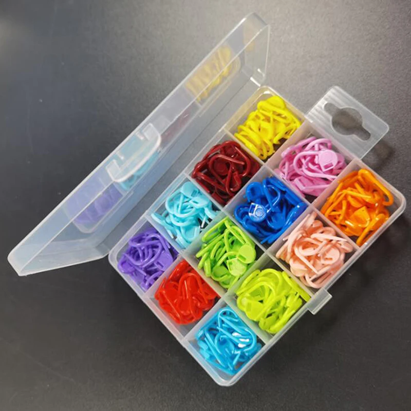 Пластиковые разноцветные стандартные маленькие шпильки Шпилька для вязания