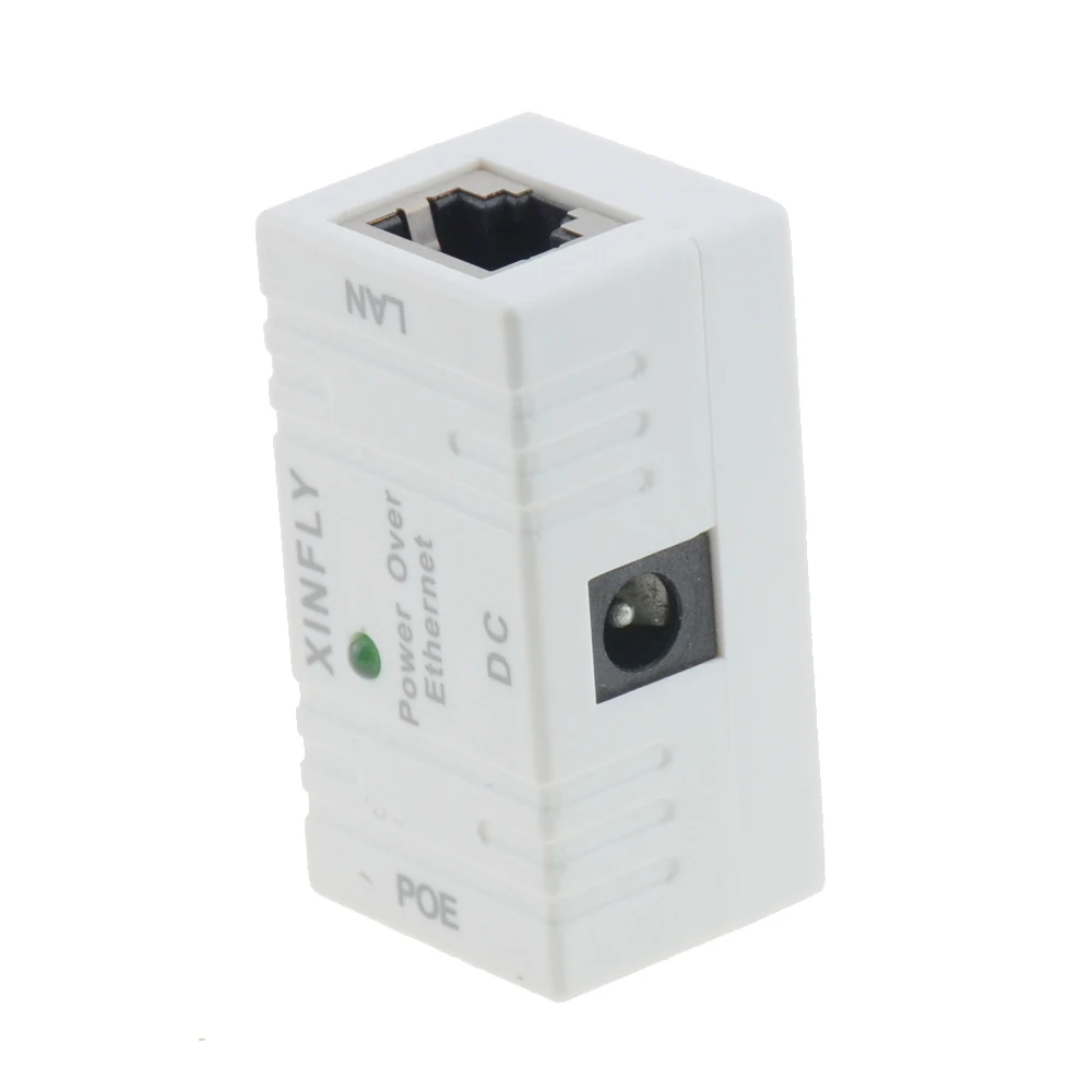 XinRay RJ45 POE Инжектор Power over Ethernet коммутатор питания POE001 для IP камеры.|adapter ethernet|adapter