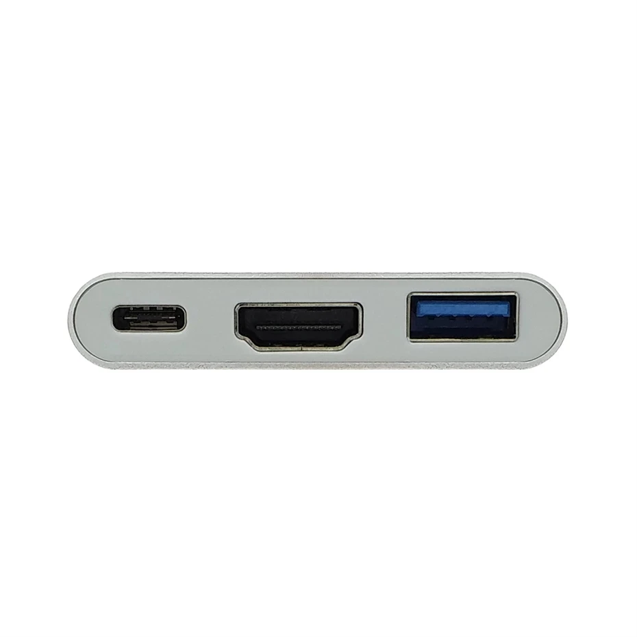 

3 in 1 Type C To 4K HDMI USB 3.0 Charging Adapter Converter with USB-C 3.1 Hub for Mac OS/Chrome OS/Windows 10 mobile/Samsung S8