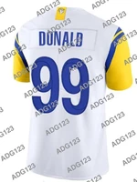 stitch los angeles aaron donald white men women kid youth vapor limited jersey