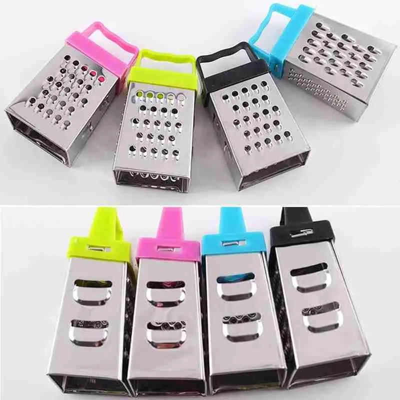 

Mini Kitchen Multi-function Vegetable Food Plane Plane Cutting Food Four-sided Accessories Gadgets Steel Kitchen E2N7