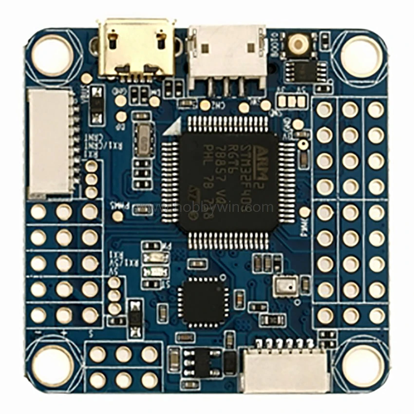 Контроллер полета Omnibus F4 V5 Airbot FLASH BEC OSD Baro 8pin 4 в 1 штекер ESC телеметрический