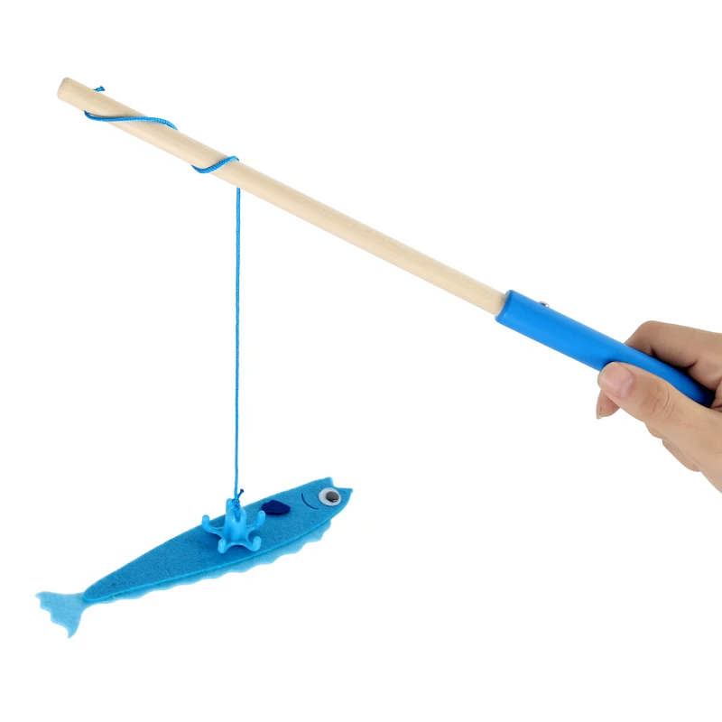 Детский сад учится играть Рыбалка магнитное развитие детская Нетканая Площадь