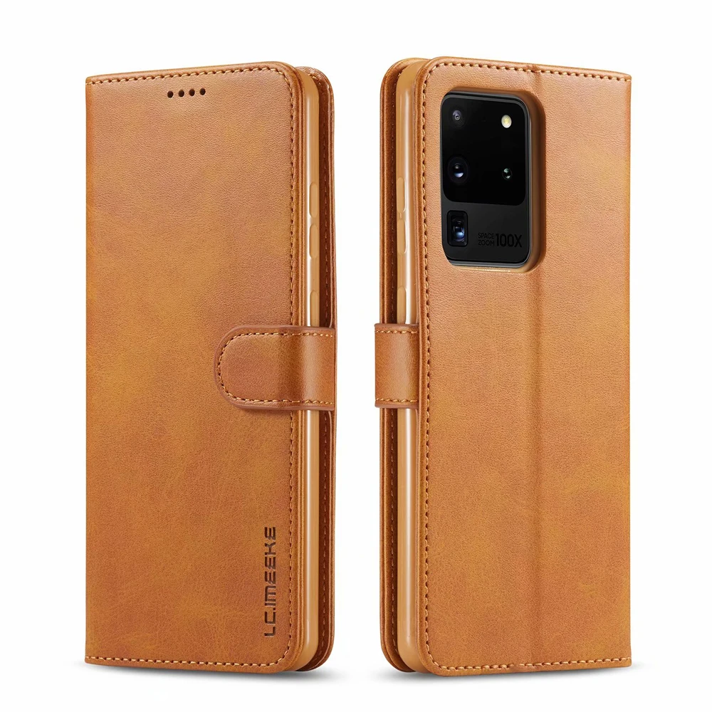 Чехол из искусственной кожи для Samsung Galaxy S21 S20 FE Ultra Note 20 10 Plus S10 S9 S8 S7 edge A71 A51 A70