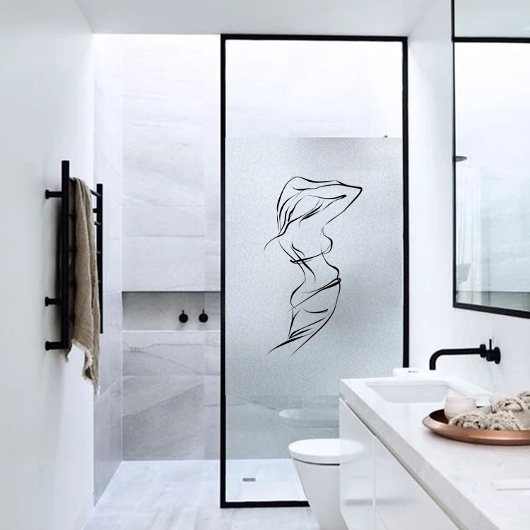 Статическая наклейка из стекла на заказ абстрактная Домашняя Декоративная