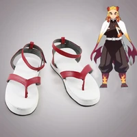 anime comic demon slayer kimetsu no yaiba cosplay shoes boots rengoku shinjurou cosplay shoes kimetsu no yaiba cosplay shoes
