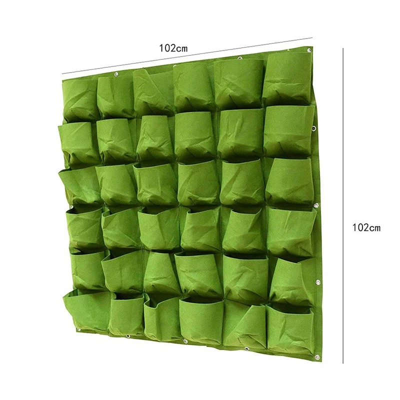 Мешки для посадки настенный садовый плантатор 36 карманов мешок выращивания
