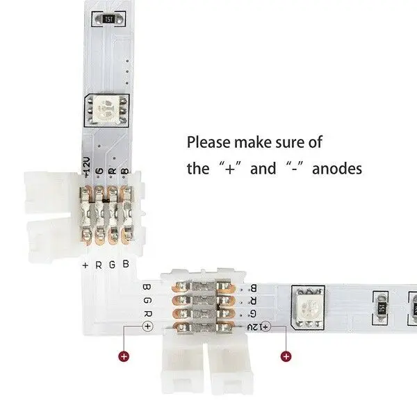 RGB 3528 5050 4Pin светодиодный светильник комплект ленточных соединителей PCB кабель PCB Зажим адаптер, предоставляет Большинство деталей для DIY