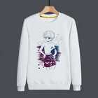 Толстовка Hunter X Hunter мужская с капюшоном, свитшот с рисунком курапики, уличный костюм в стиле аниме Харадзюку, повседневная кофта с капюшоном