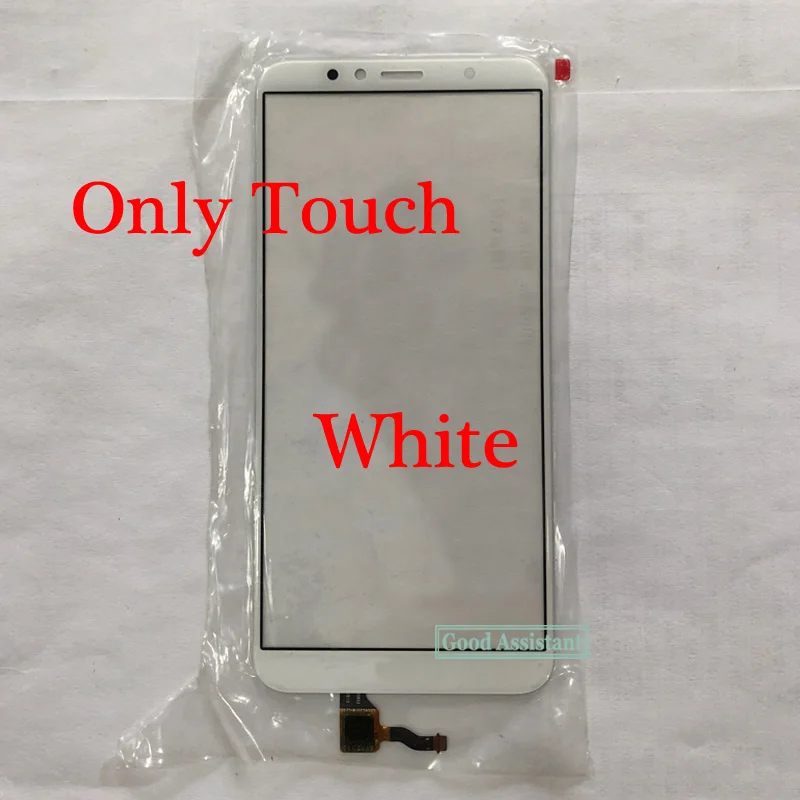White Only Touch 5,7 дюймов для huawei Y6 ATU-L11 ATU-L21 ATU-L22 ATU-LX3 полный ЖК-дисплей дисплей+ кодирующий преобразователь сенсорного экрана в сборе+ рамка Крышка - Цвет: White Only Touch
